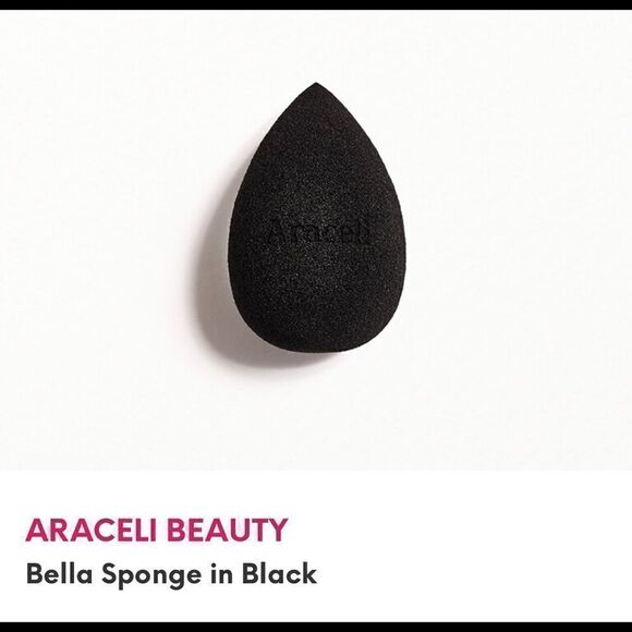 ARACELI BEAUTY
Bella Sponge in Black NEW with Ipsy drawstring bag - Picture 2 of 9
